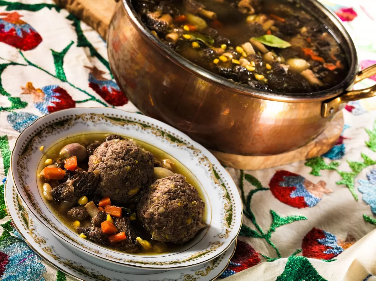 Азербайджанский суп бозбаш рецепт пошагово