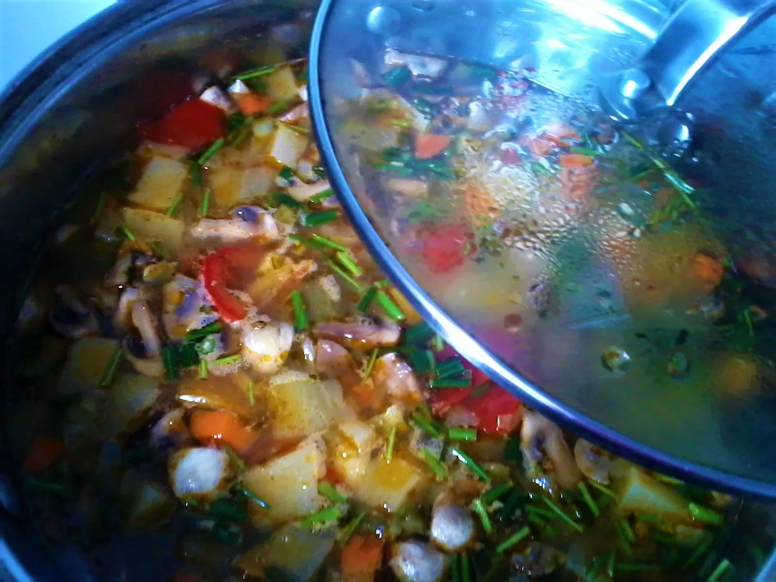 Овощной суп с творогом три рецепта